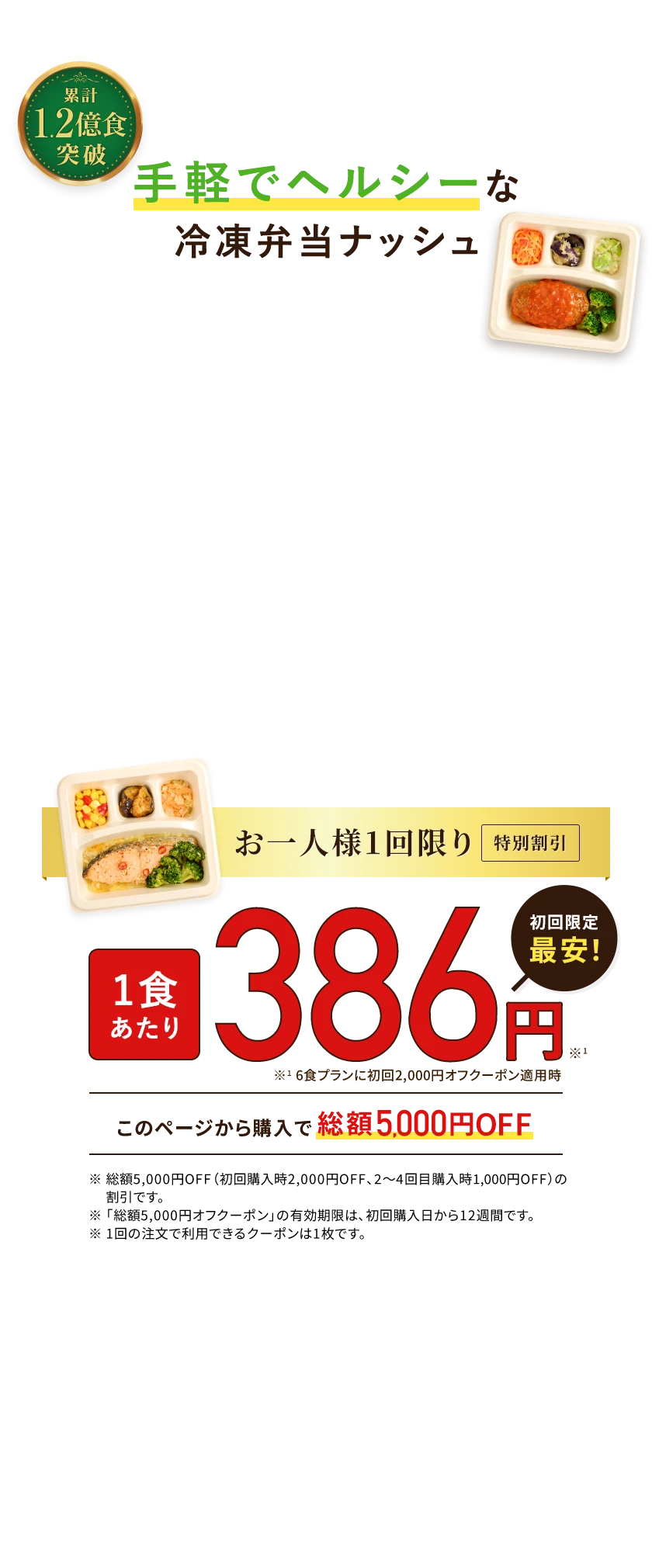 このページからの購入をすると総額5,000円OFFでお試しいただけます。