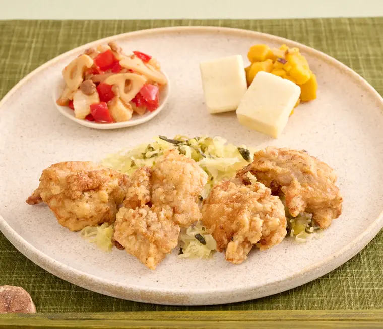 にんにく醤油から揚げ