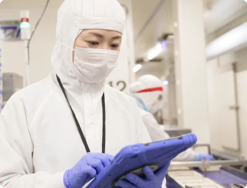 全項目の基準を満たしているか品質確認