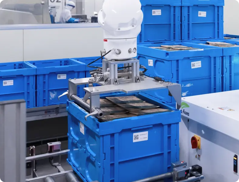 基準をクリアした製品のみ出荷を許可