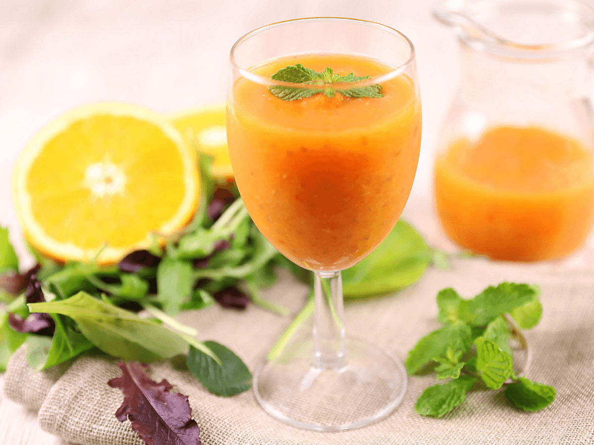 ビーツとオレンジのスムージーのレシピ