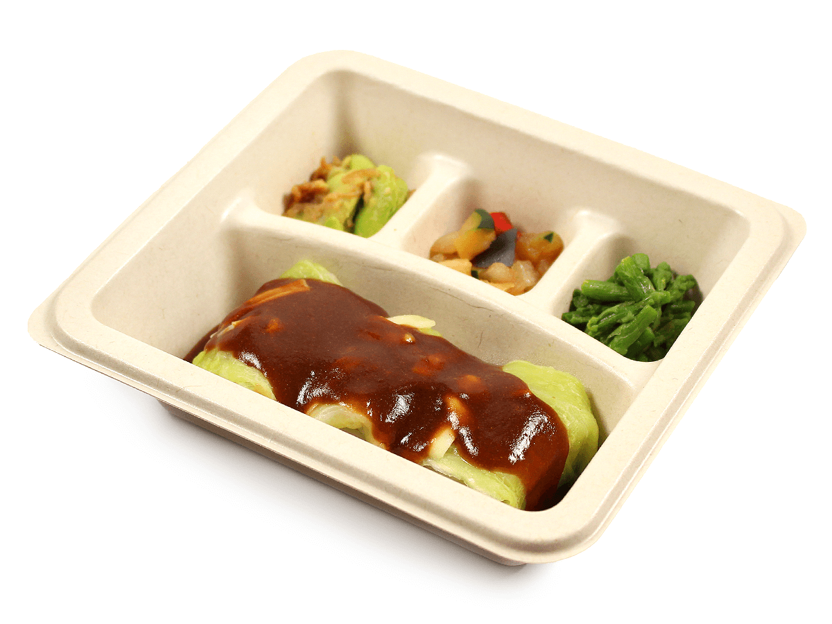 ロールキャベツのチーズデミ