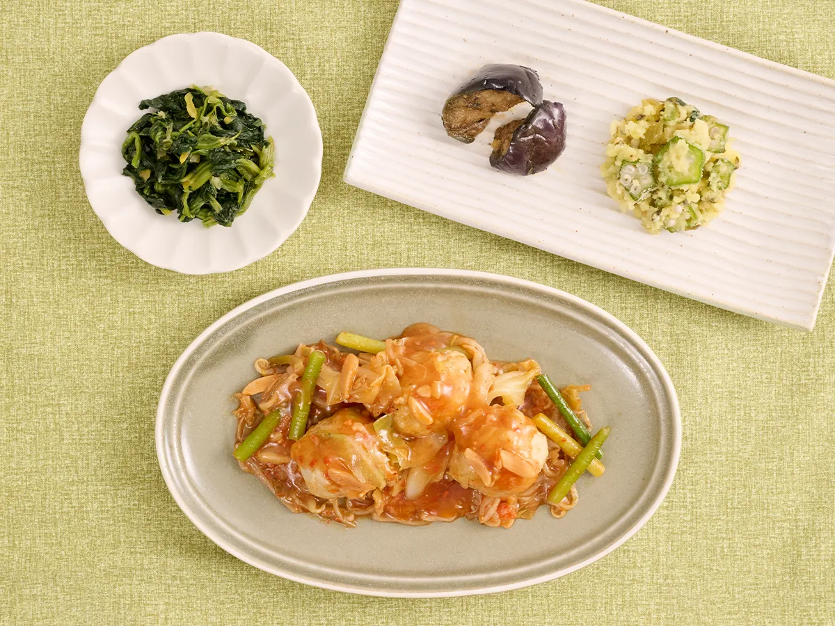 香辣!花椒仕立ての鶏団子