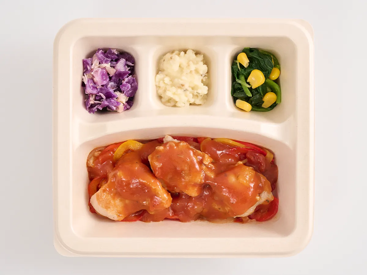 特製トマトソースのチキングリル
