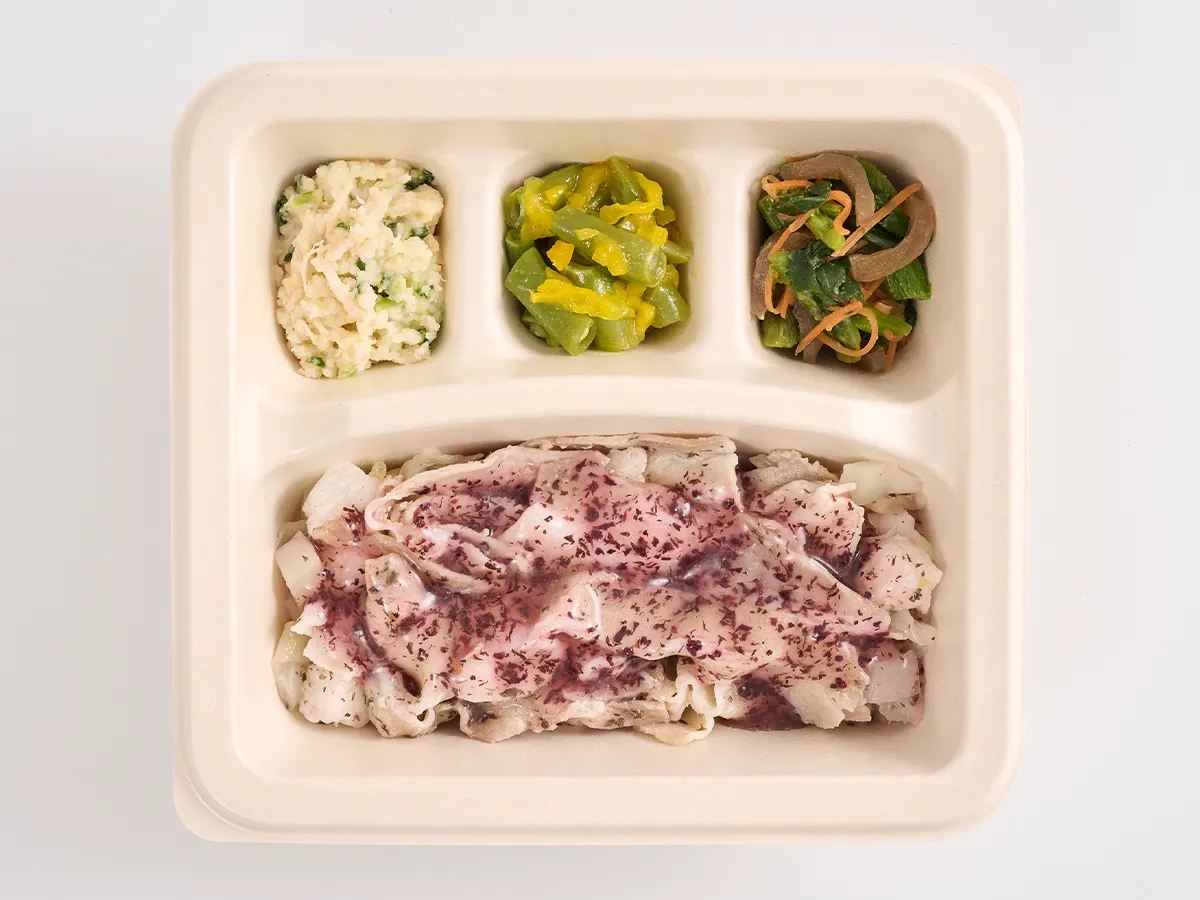 豚バラ肉の爽やか梅仕立て