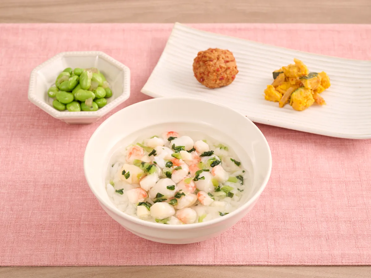 鶏だしの中華がゆ