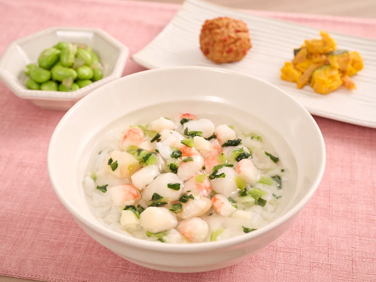 鶏だしの中華がゆ