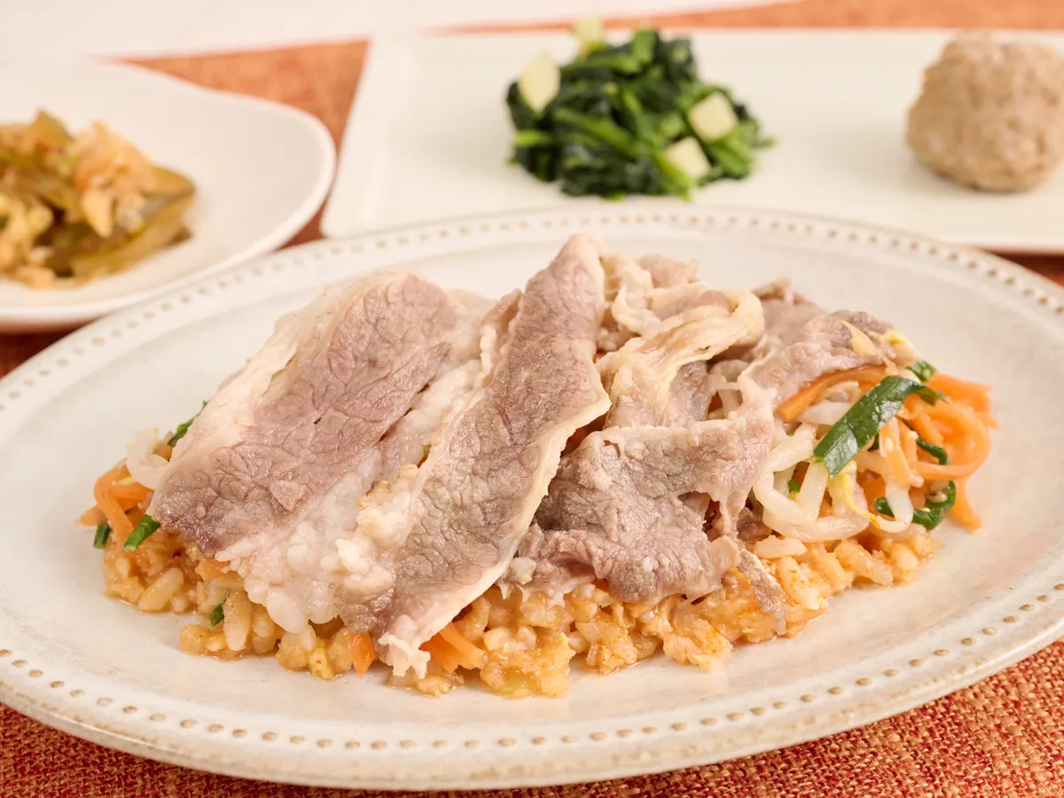 牛肉の旨辛スタミナクッパ