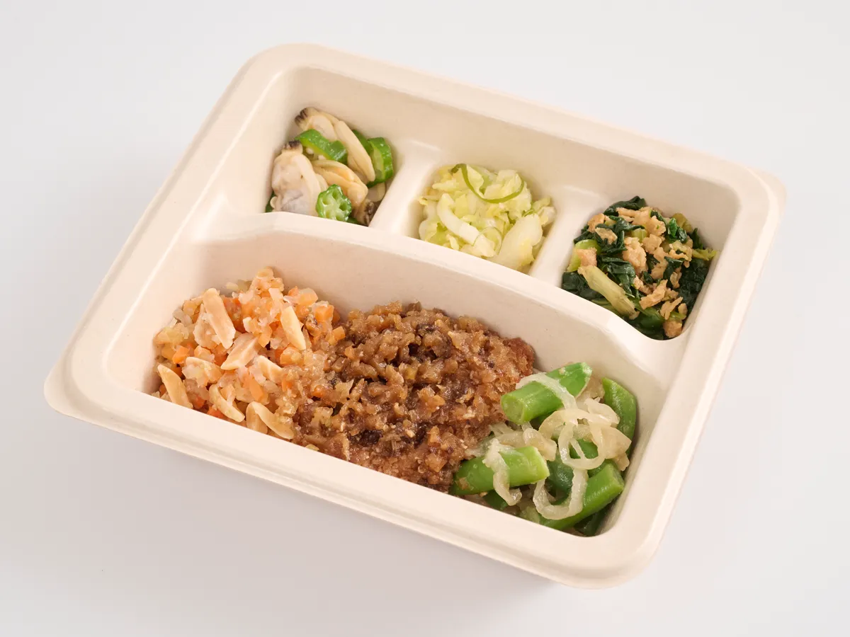 中華の特製麹だれのアジフライ