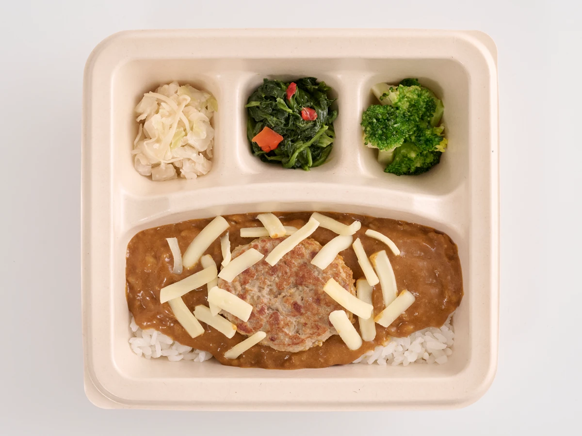 CoCo壱番屋ハンバーグチーズのビーフカレー