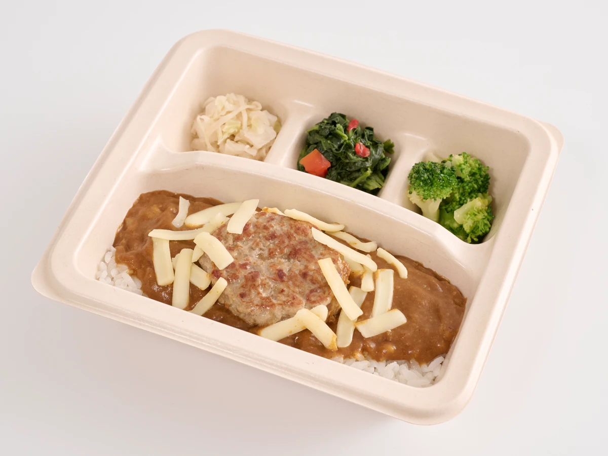 CoCo壱番屋ハンバーグチーズのビーフカレー