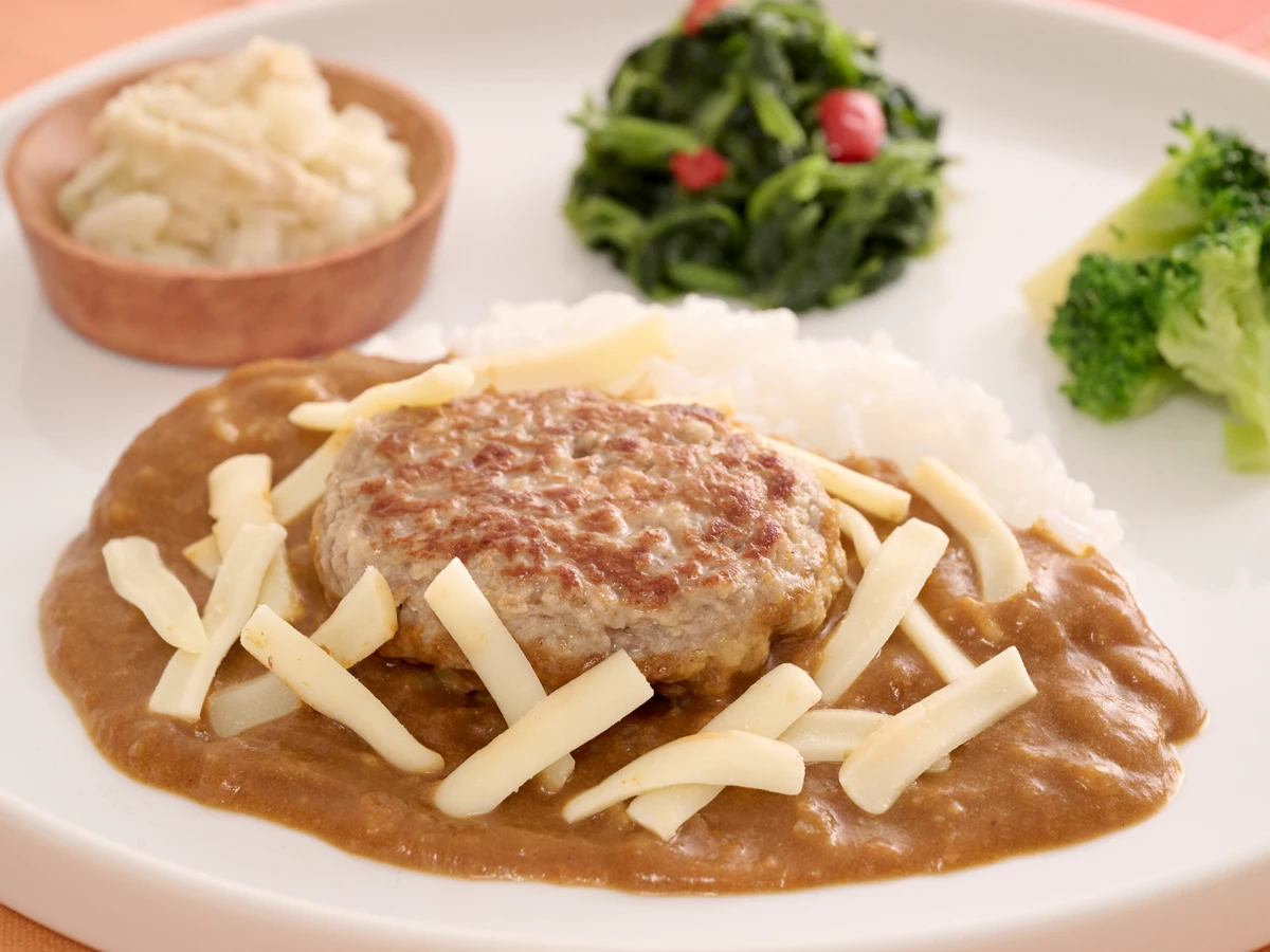 CoCo壱番屋ハンバーグチーズのビーフカレー