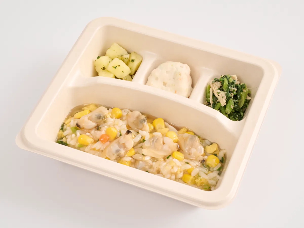 あさりの旨味染み込む和のリゾット