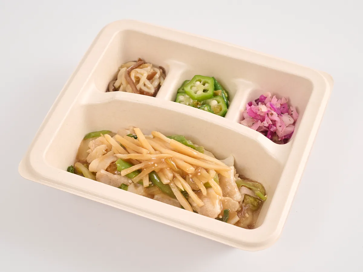 豚トロとシャキ旨野菜のオイスター