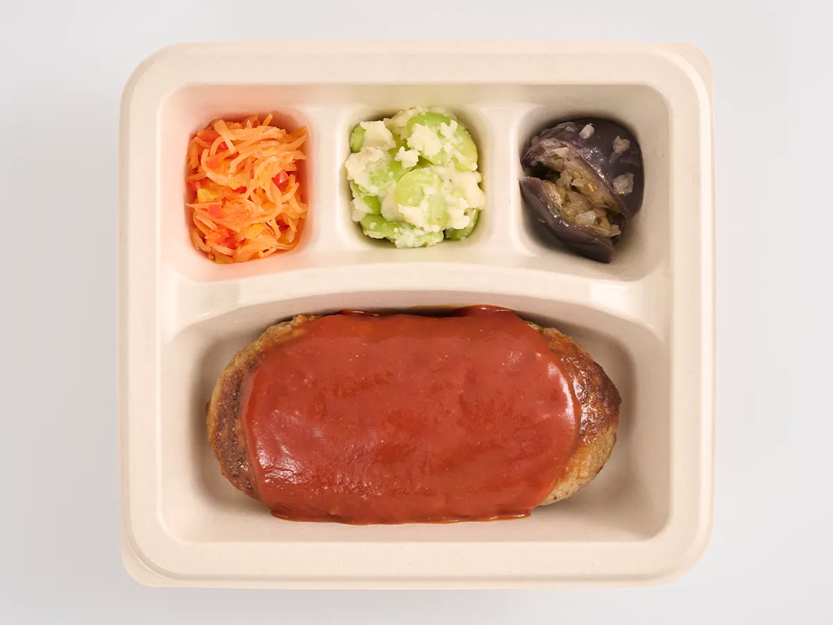 【増量】チリハンバーグステーキ
