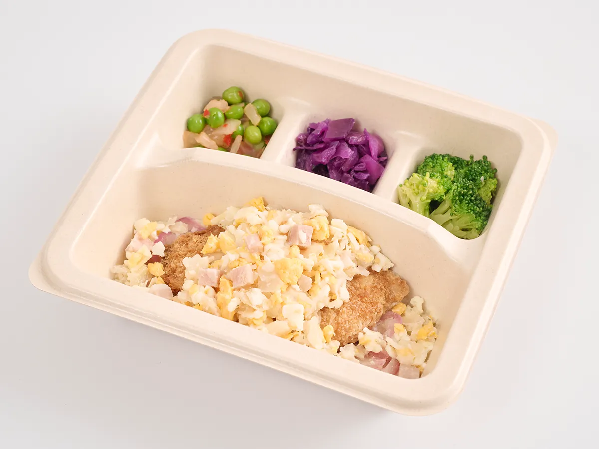 アジフライのとろじゃが洋風仕立て