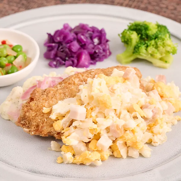 アジフライのとろじゃが洋風仕立て