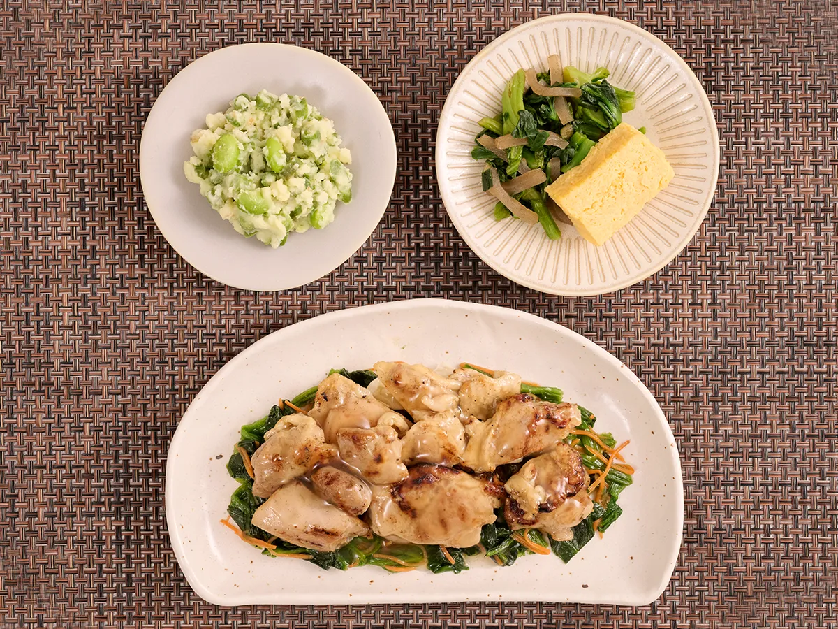 【増量】鶏もも肉の炭火焼き