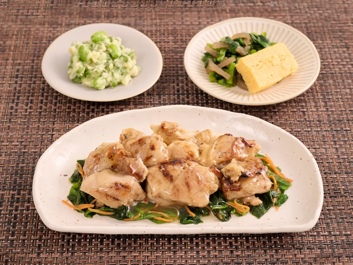 【増量】鶏もも肉の炭火焼き