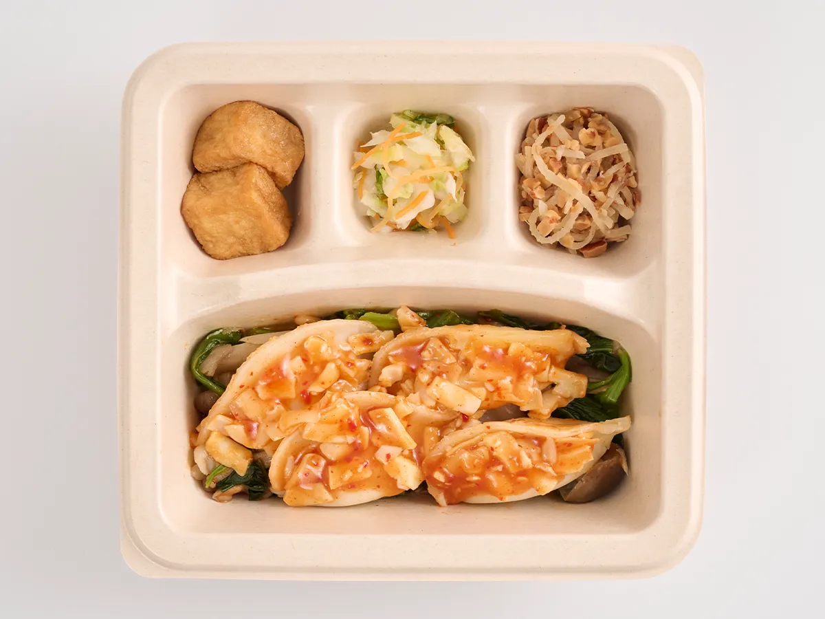 水餃子のチーズコチュジャン