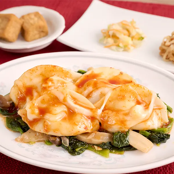 水餃子のチーズコチュジャン