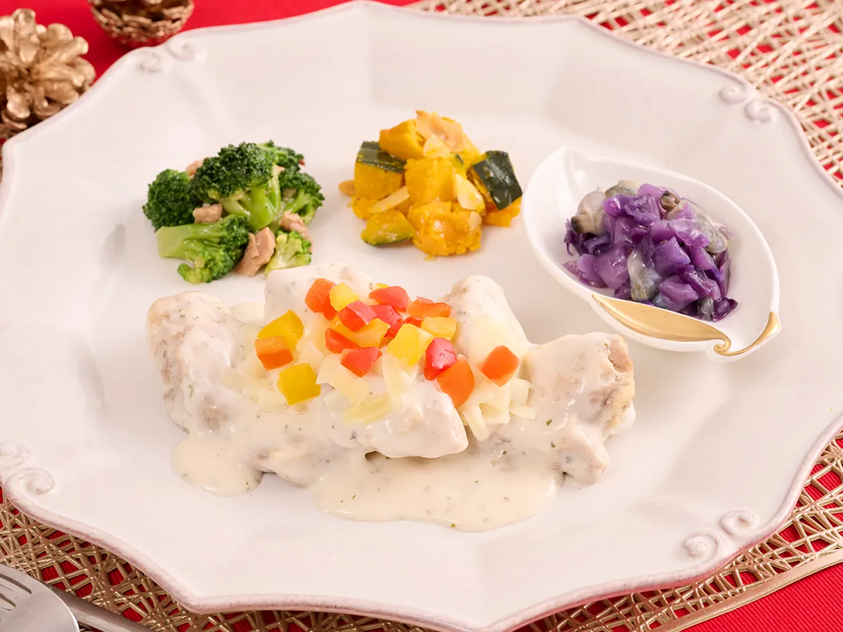 星降る夜のクリーミーチキン