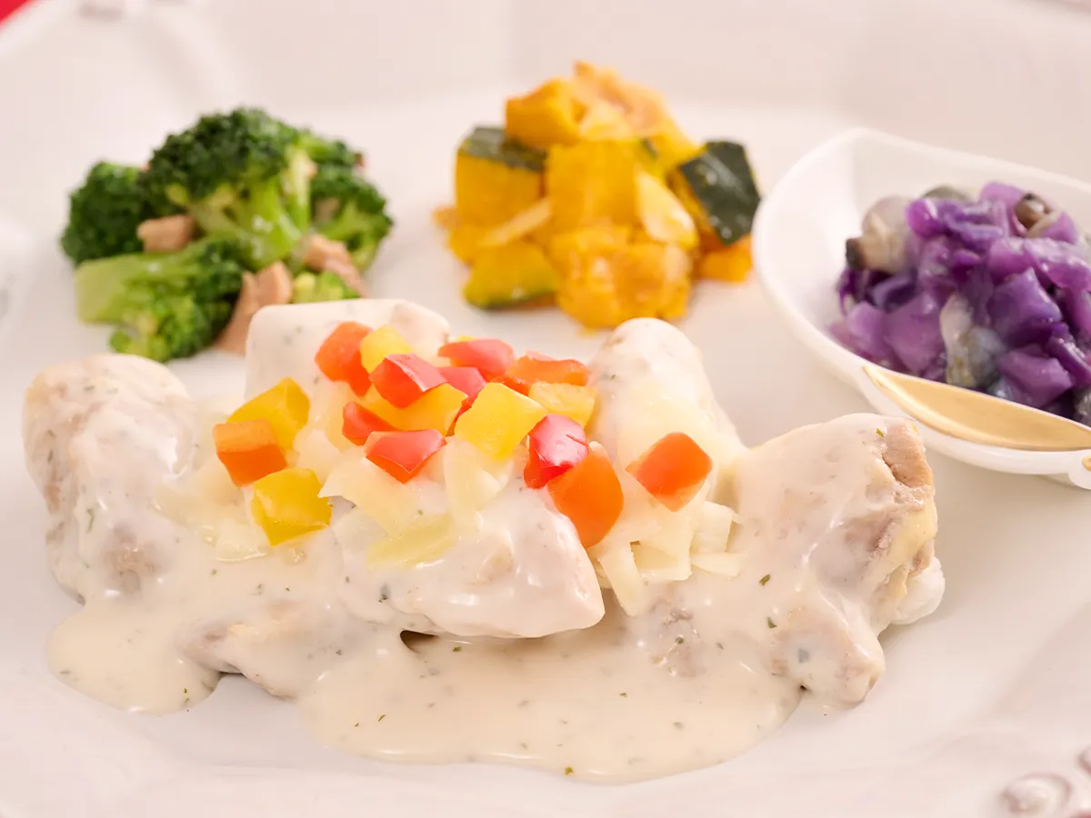 星降る夜のクリーミーチキン