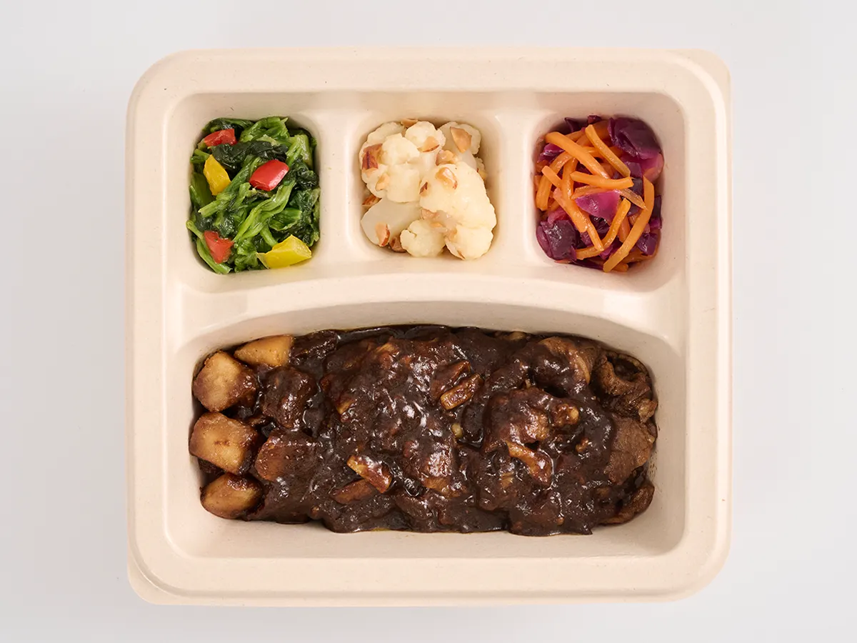 アンガスビーフのブラックカレー