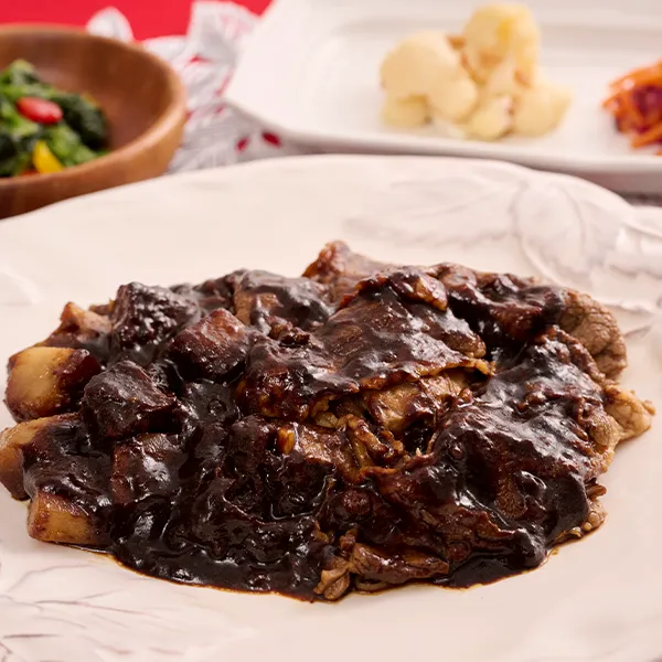 アンガスビーフのブラックカレーの商品画像