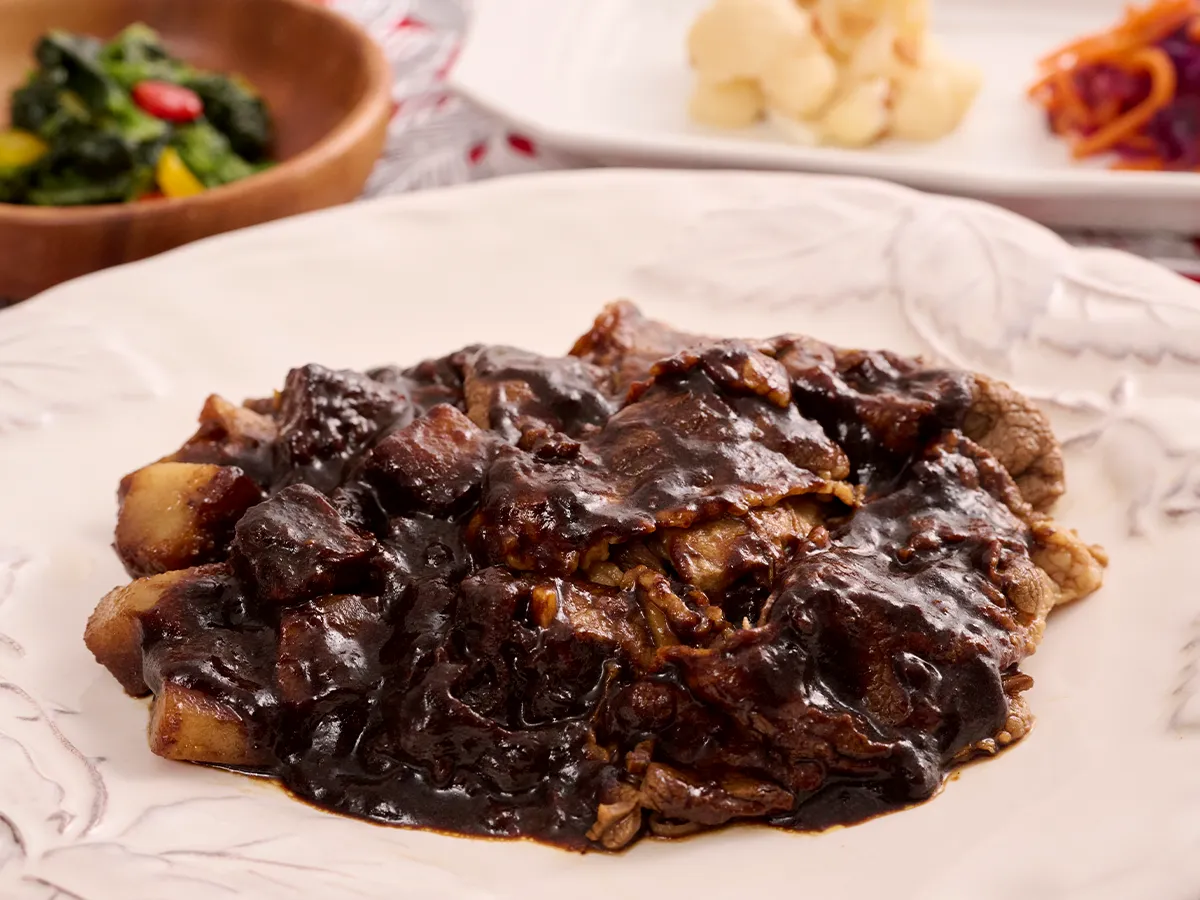 アンガスビーフのブラックカレー