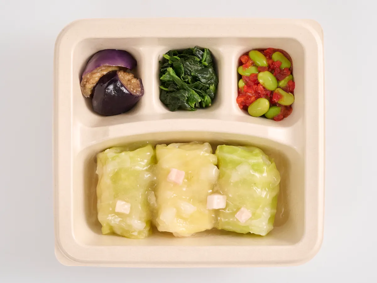 とろ〜りコンソメのロールキャベツ