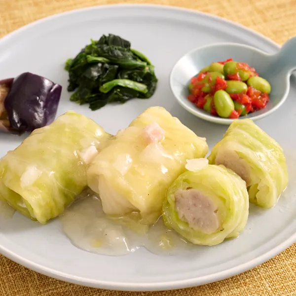 とろ〜りコンソメのロールキャベツ