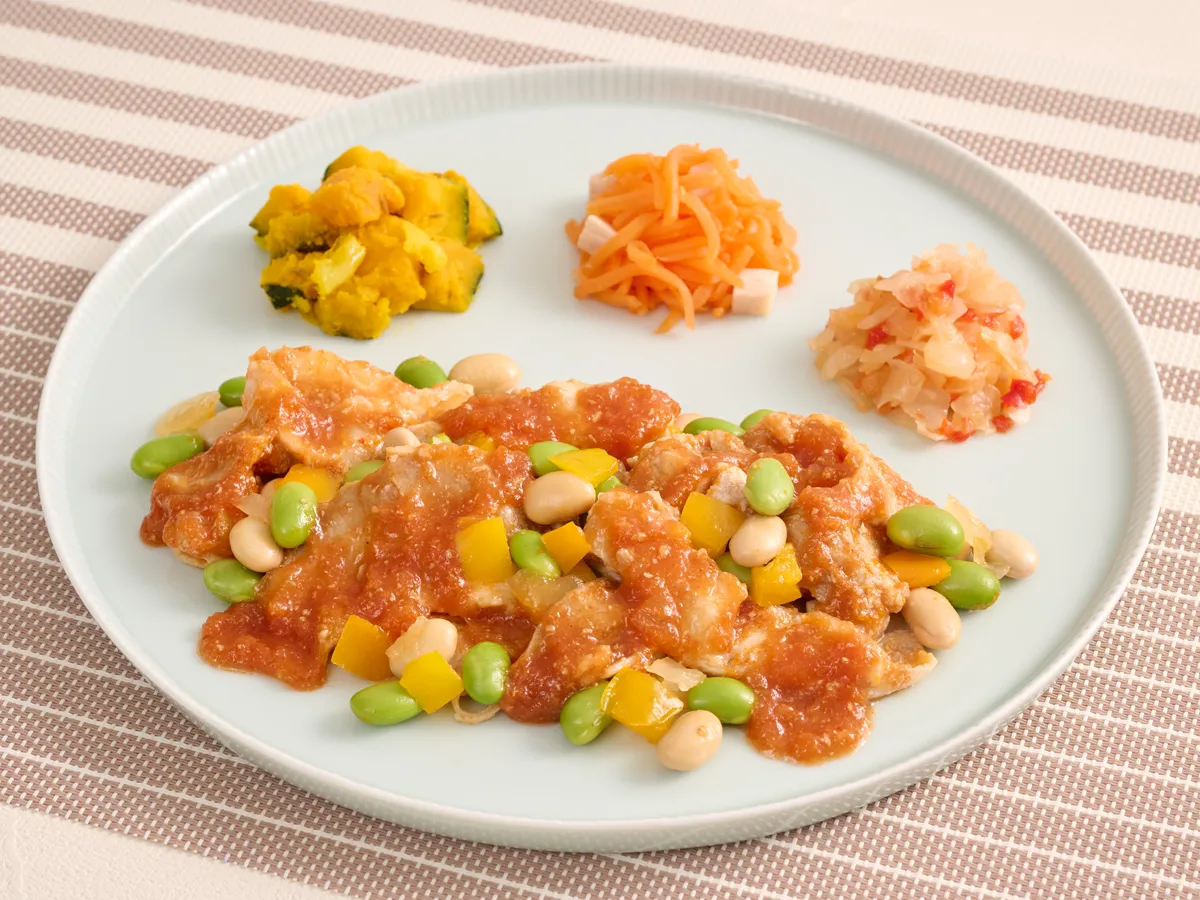 ポークチリビーンズ