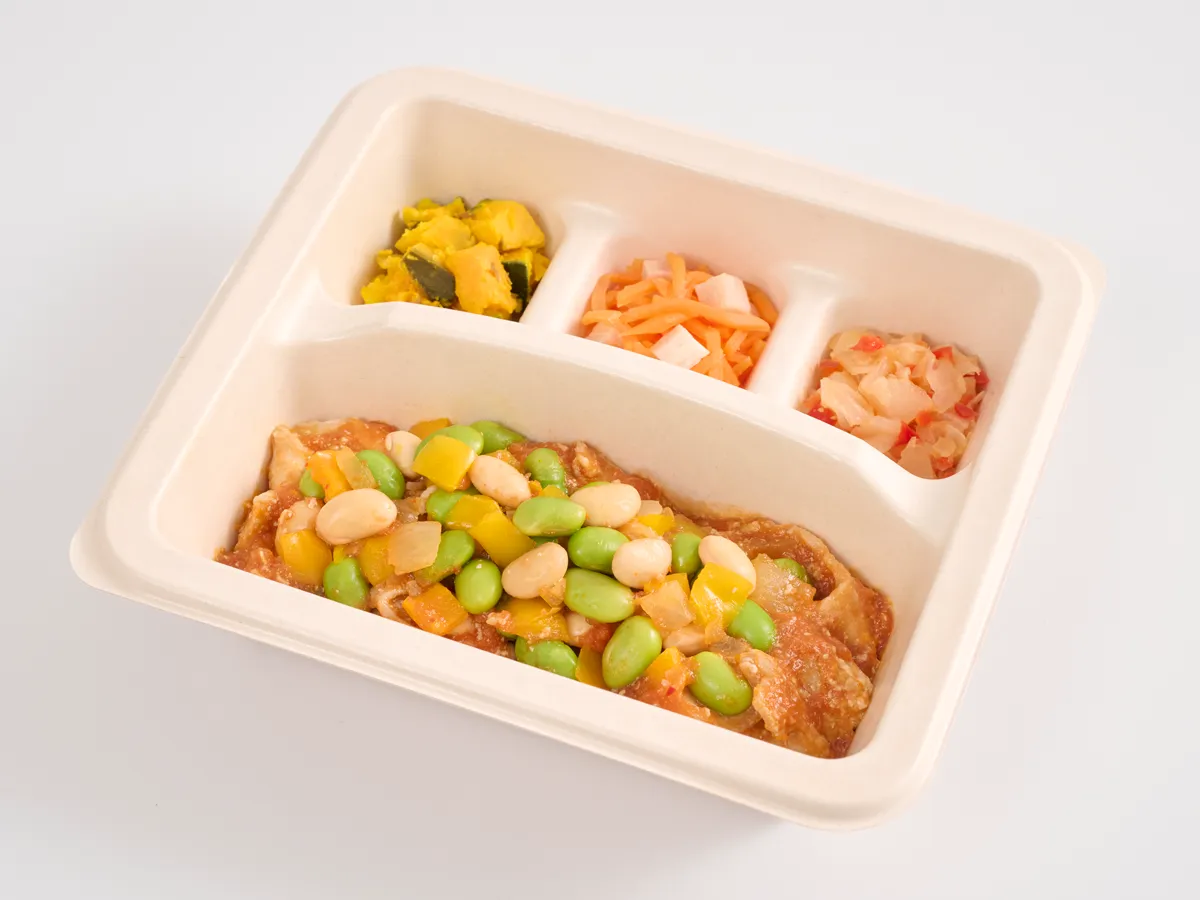 ポークチリビーンズ