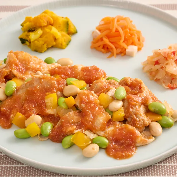 ポークチリビーンズ