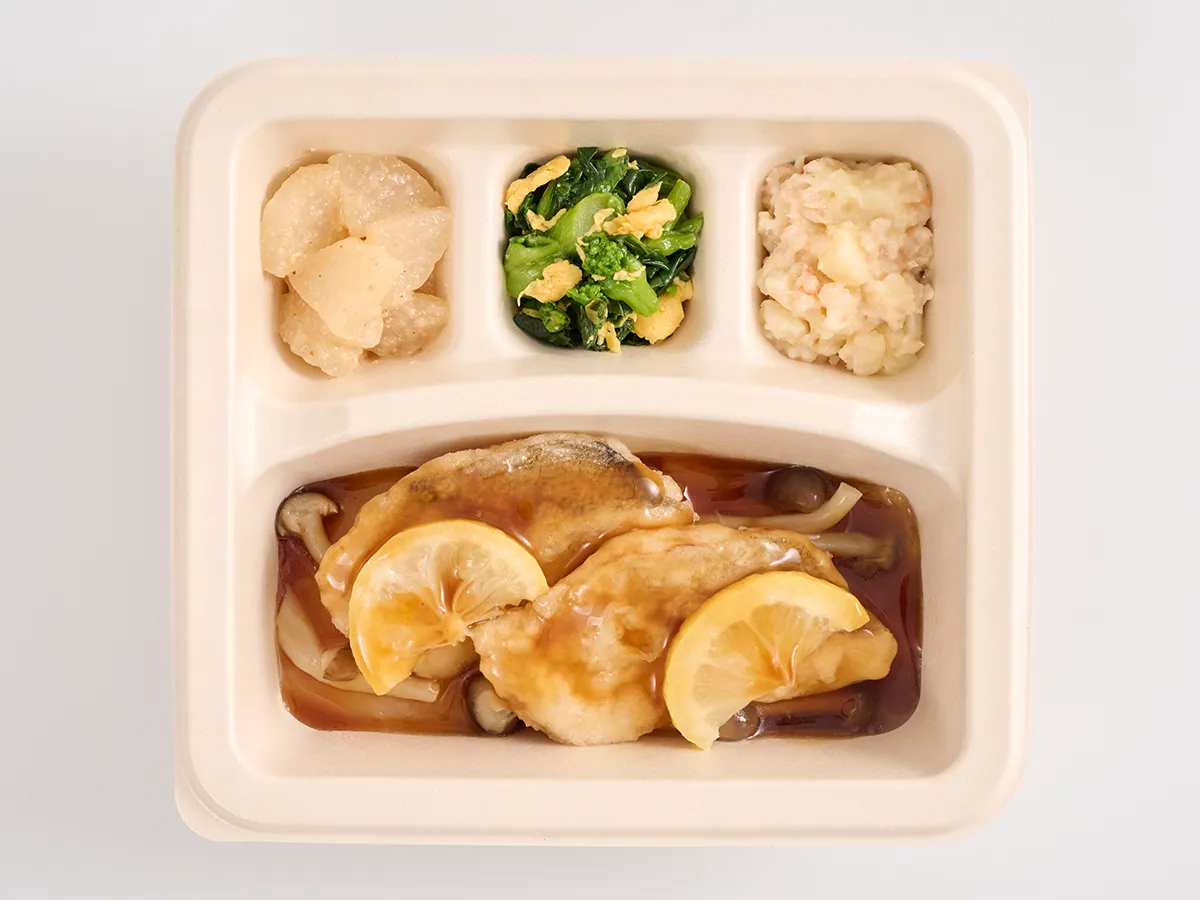 たらのレモンあん