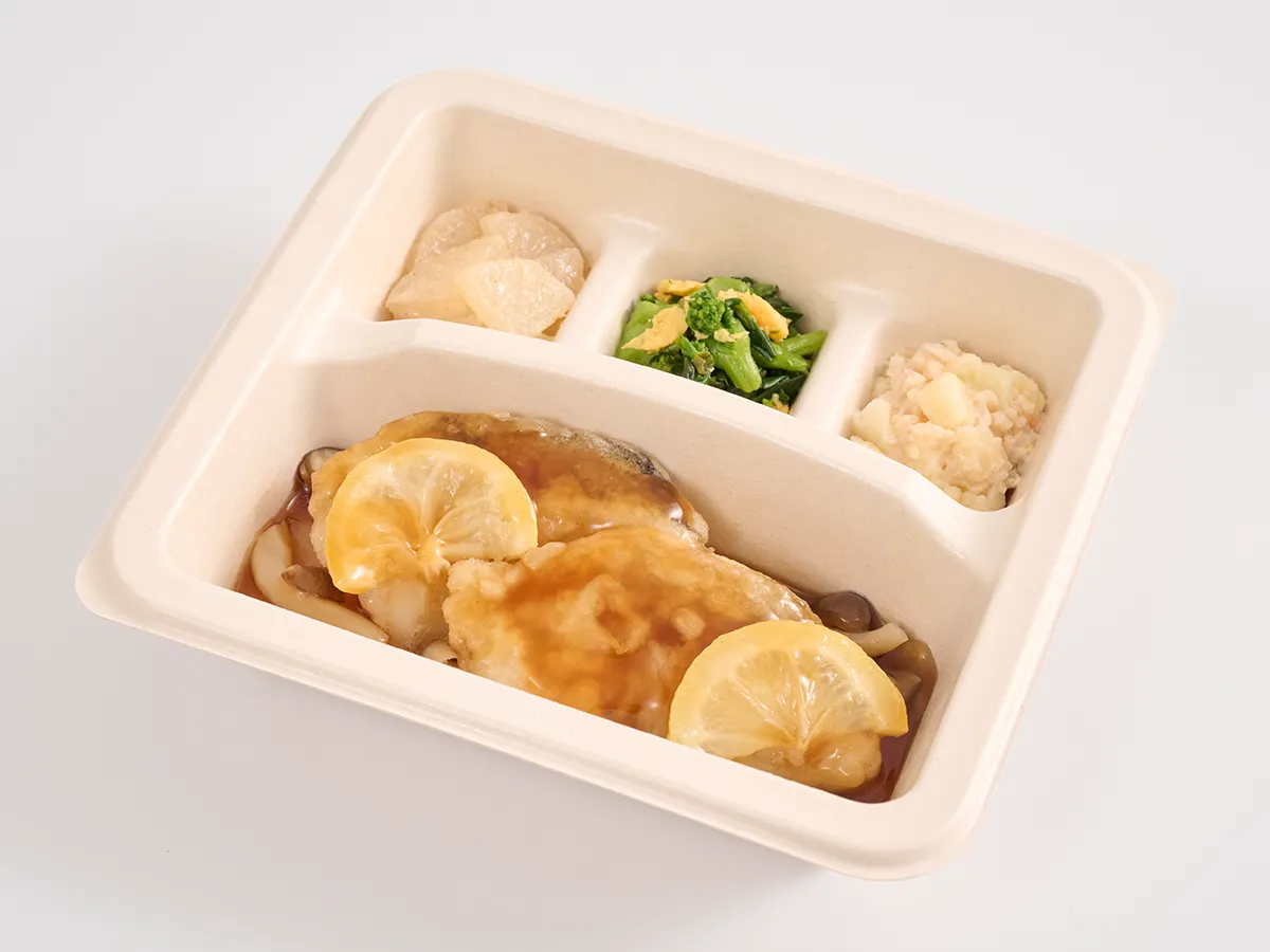 たらのレモンあん