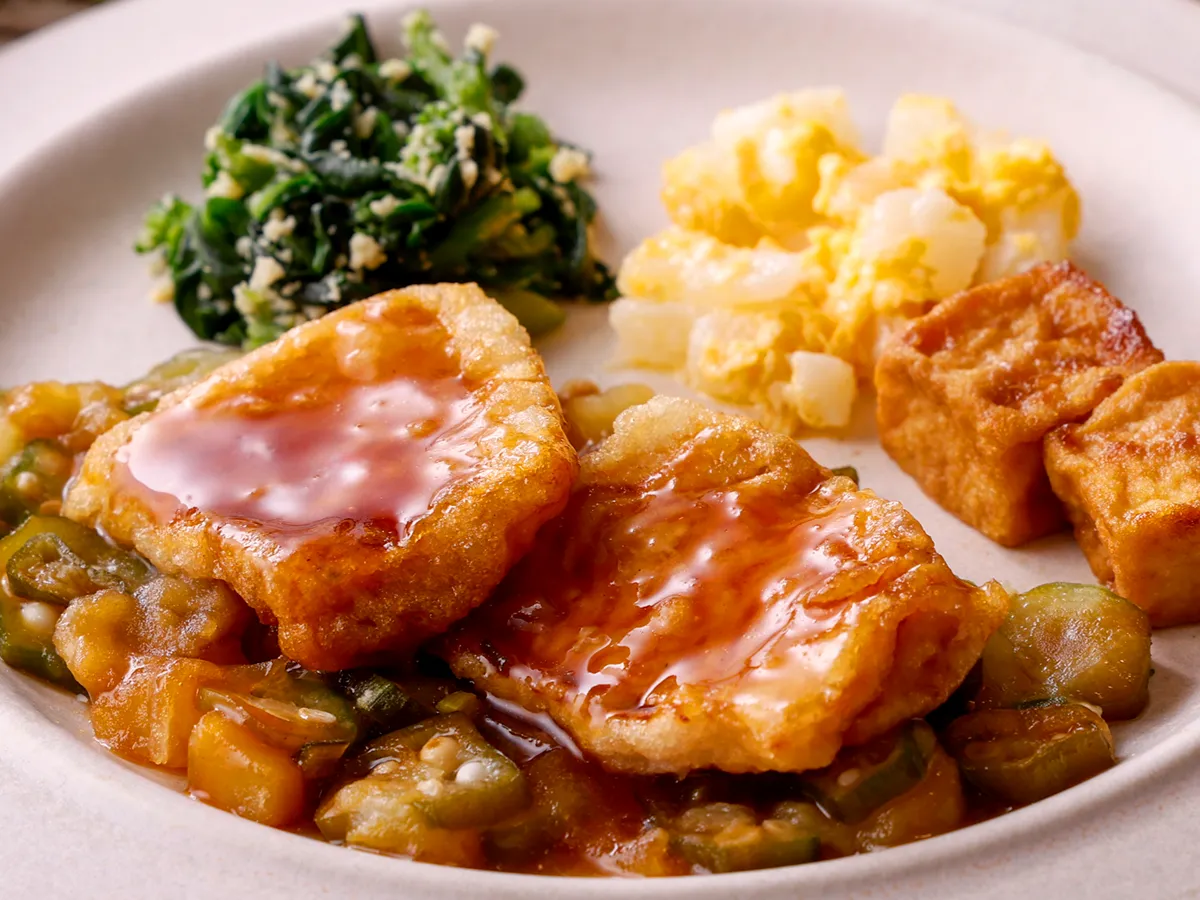 黄金かれいのさっぱり旨だしあん