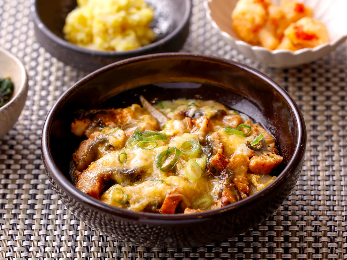 うなぎの京風柳川仕立て