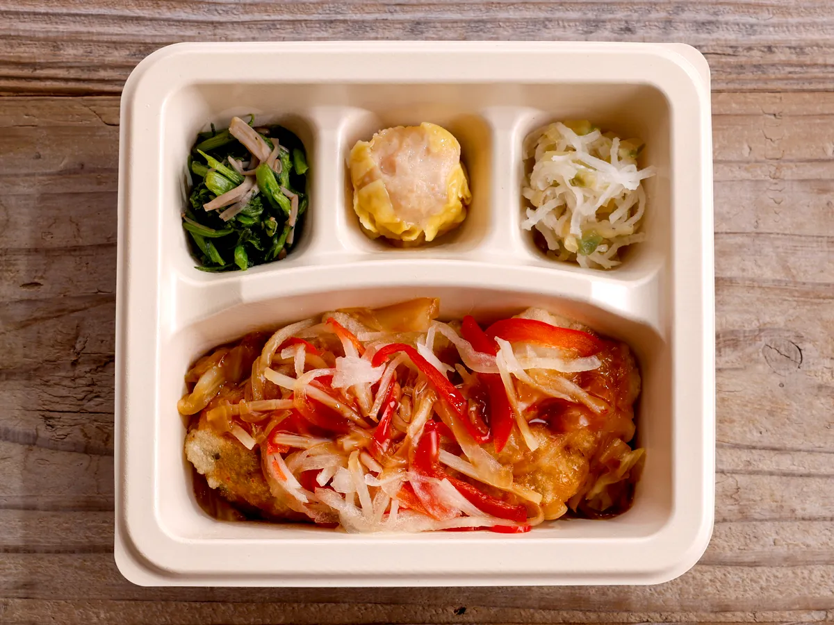 たらの甘酢チリソース