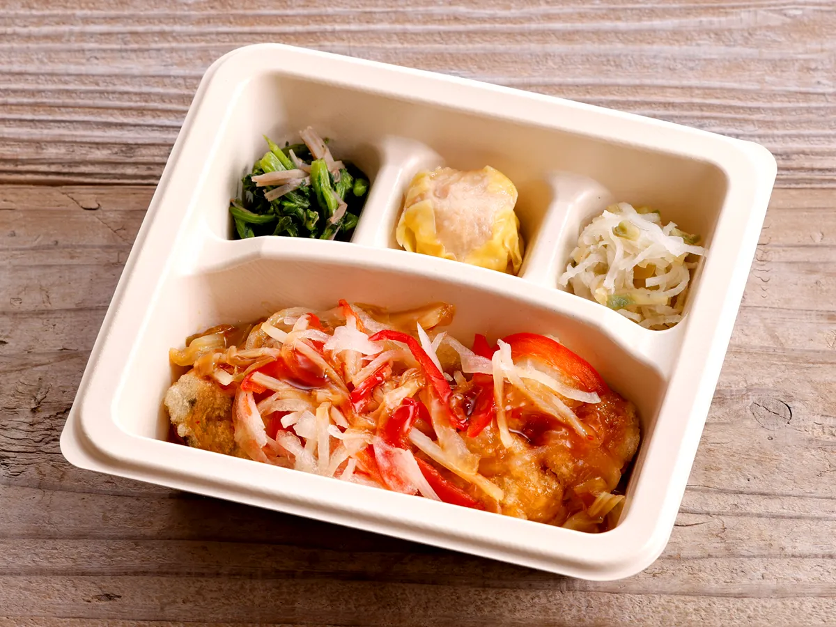 たらの甘酢チリソース