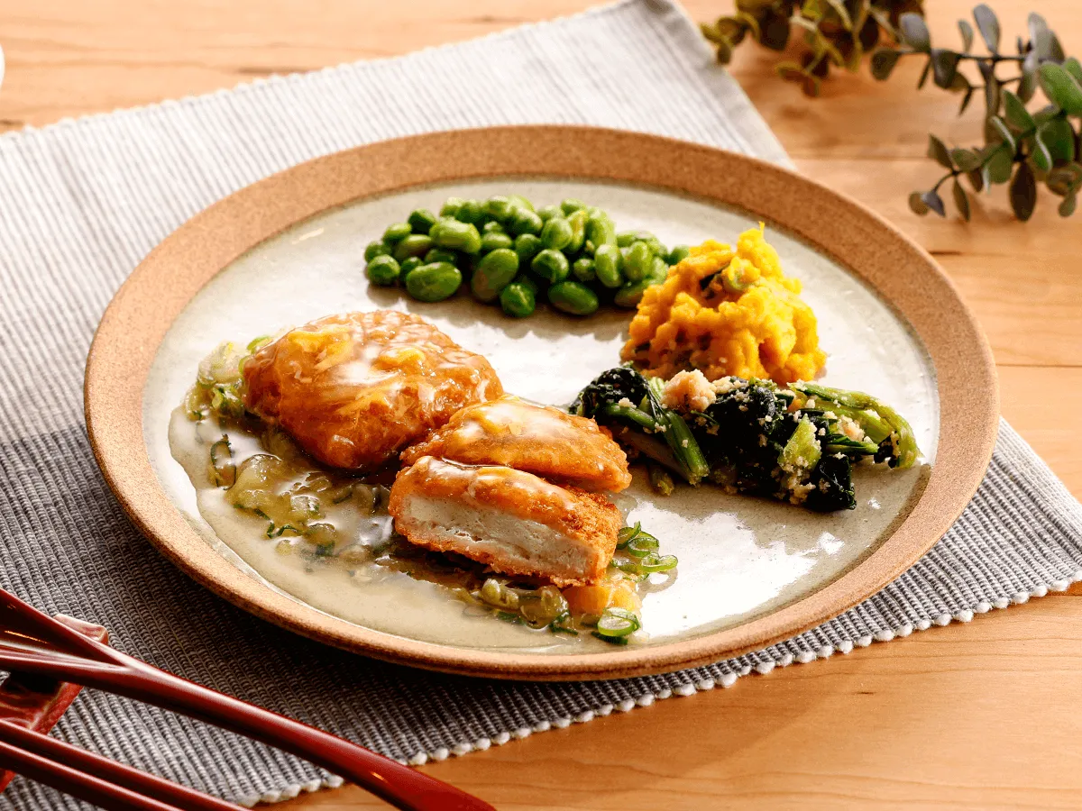 あんかけカツとじ