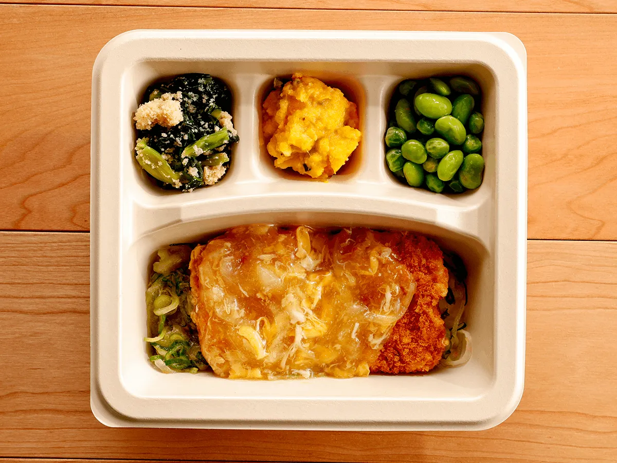 あんかけカツとじ