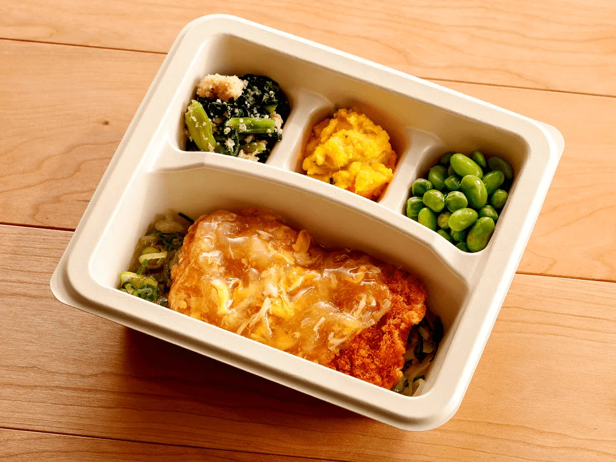 あんかけカツとじ