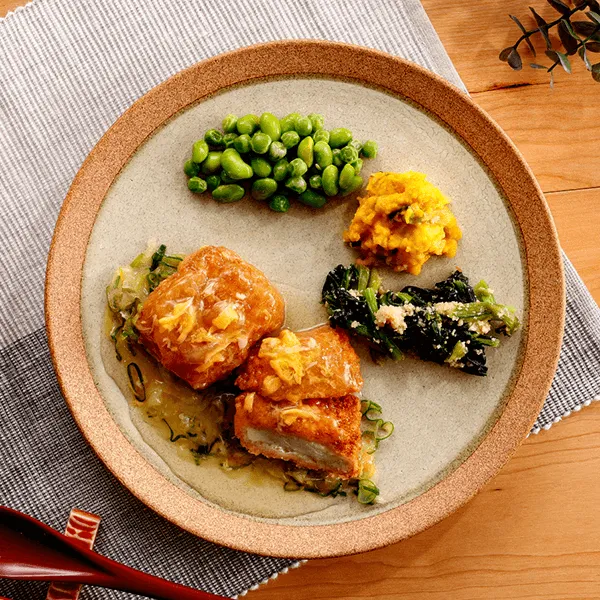 あんかけカツとじ