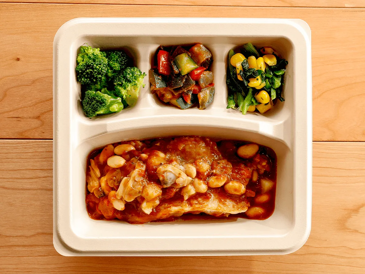 白身魚のトマトクラムチャウダー