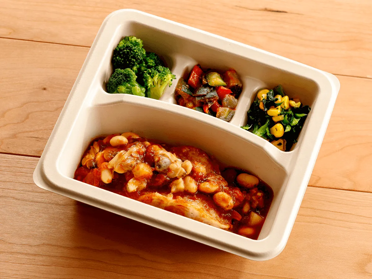 白身魚のトマトクラムチャウダー