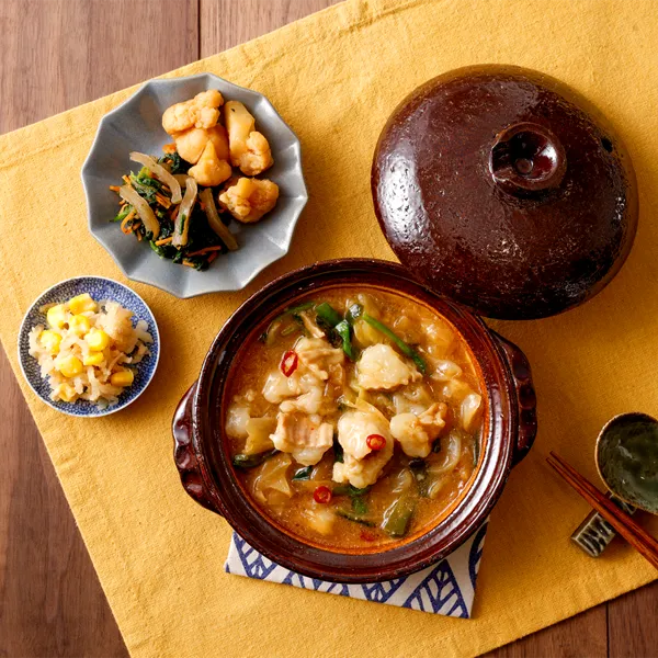 特製味噌だれのもつ鍋仕立て