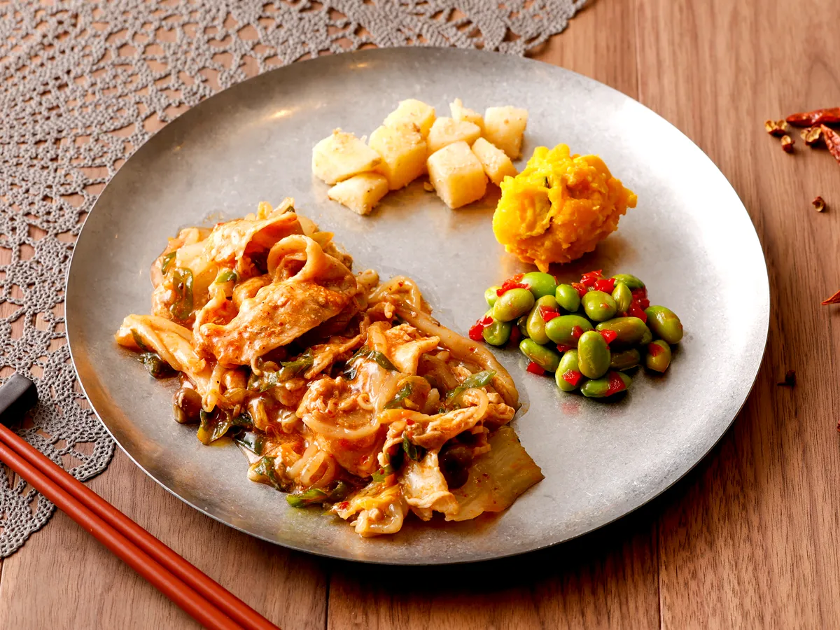 シビれる旨辛！豚バラの麻辣仕立て