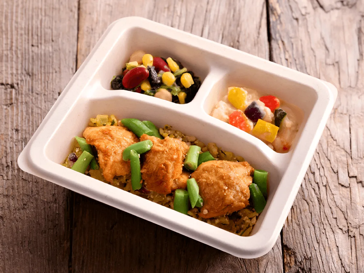 豪快チキンのビリヤニライス